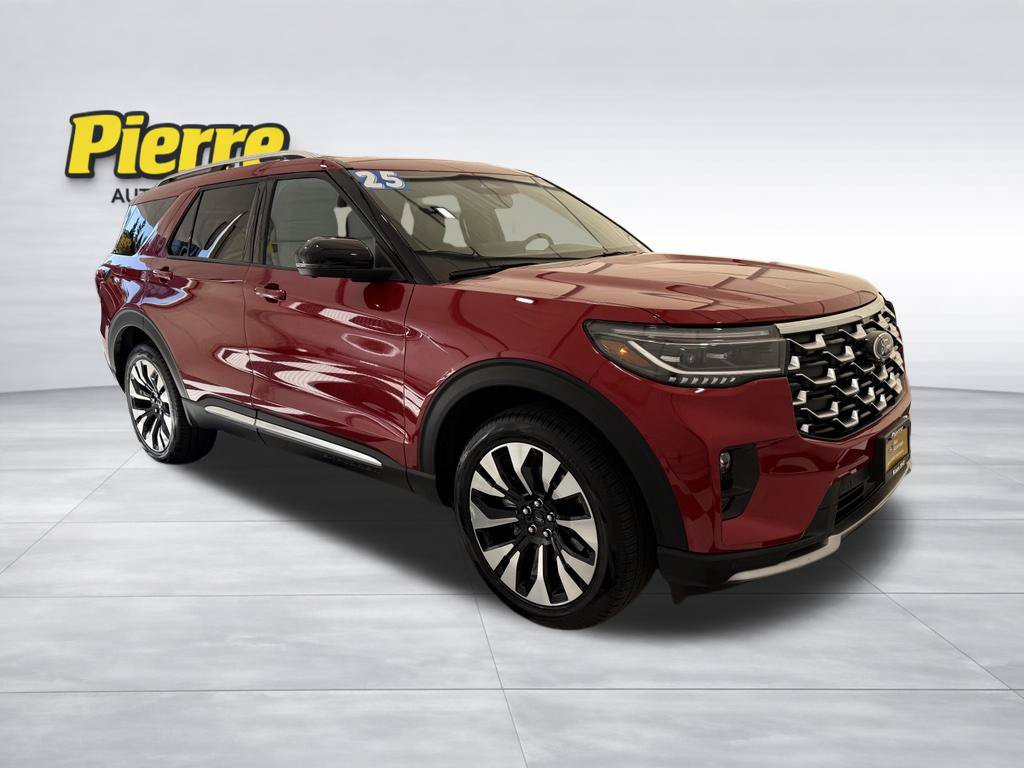 Certified 2025 Ford Explorer Platinum w/ LUX Leather Package AWD/4WD image 8