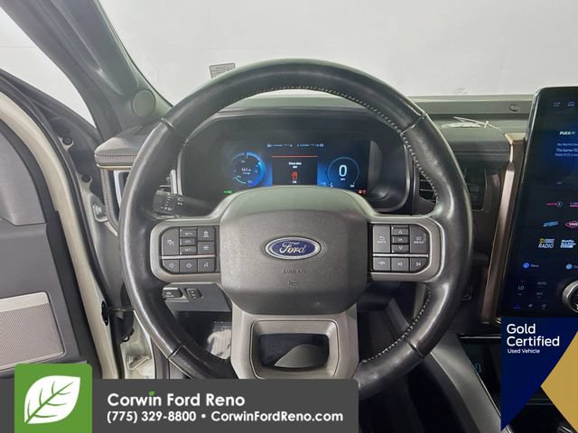 Certified 2022 Ford F150 Lightning Lariat w/ Tow Technology Package AWD/4WD image 14