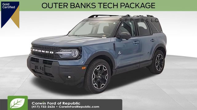 Certified 2025 Ford Bronco Sport Outer Banks w/ Outer Banks Tech Package+
