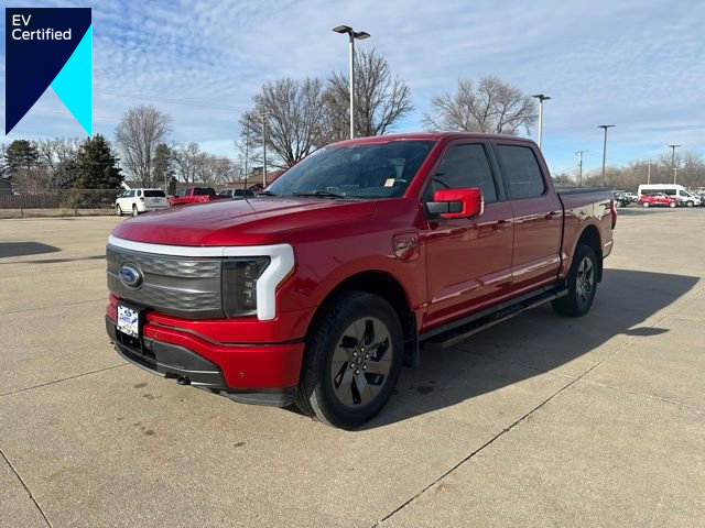 Certified 2023 Ford F150 Lightning Lariat w/ Max Trailer Tow Package image 1