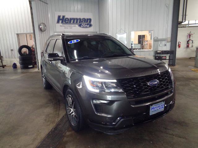 Certified 2018 Ford Explorer Sport w/ Equipment Group 401A AWD/4WD image 1