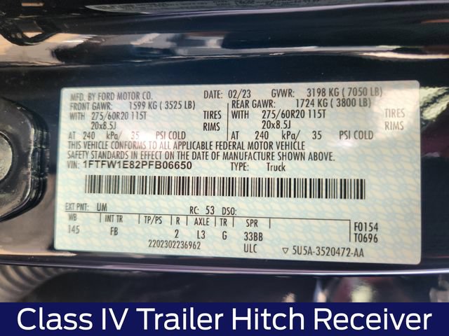 Certified 2023 Ford F150 XLT w/ Equipment Group 302A High AWD/4WD image 28