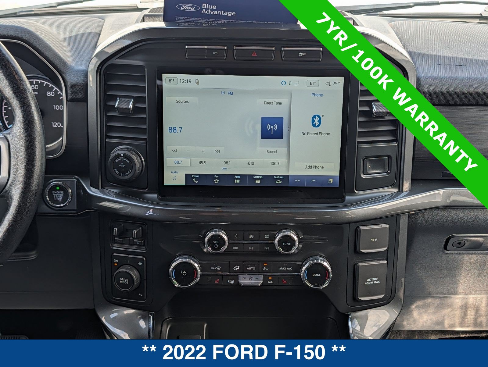 Certified 2022 Ford F150 XLT w/ Equipment Group 302A High AWD/4WD image 20