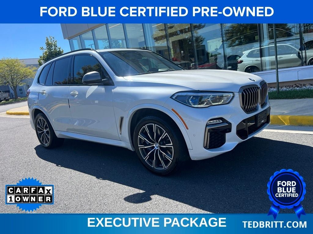 Used 2021 BMW X5 M50i w/ Executive Package AWD/4WD image 1