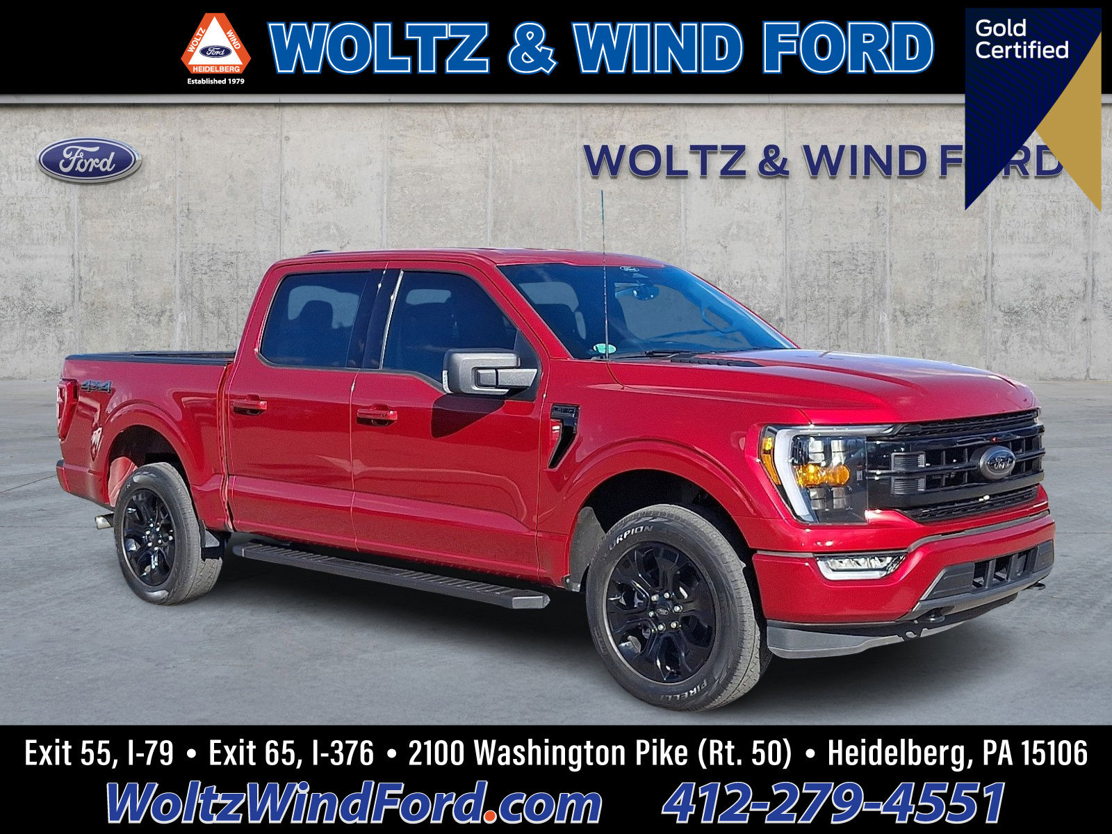 Certified 2022 Ford F150 XLT w/ Equipment Group 302A High image 1