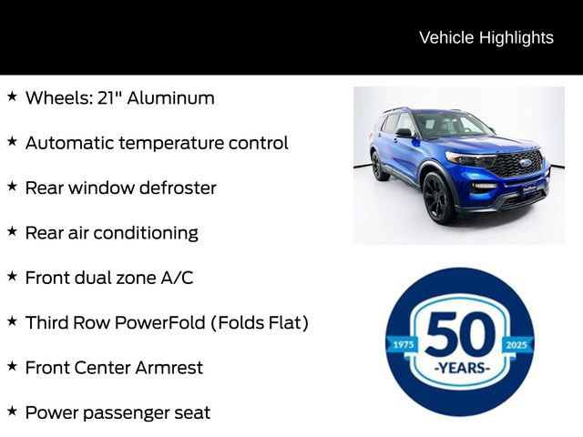 Certified 2023 Ford Explorer ST w/ Equipment Group 401A image 18