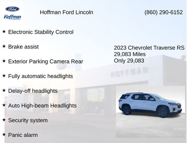 Used 2023 Chevrolet Traverse RS image 30