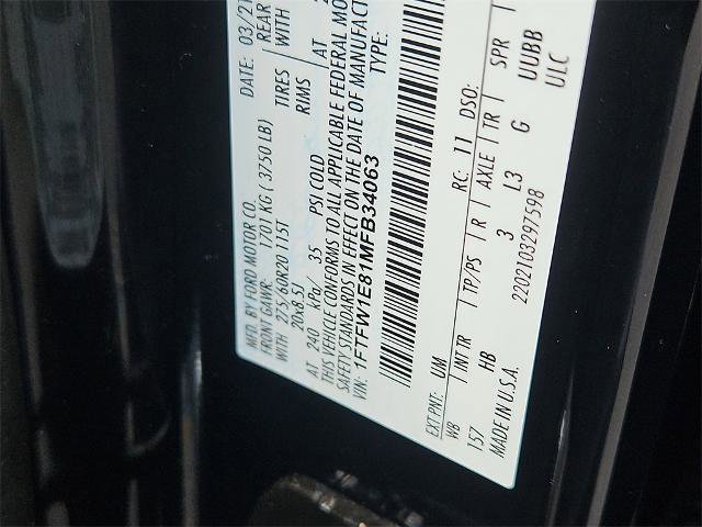 Certified 2021 Ford F150 Lariat w/ Equipment Group 502A High image 11