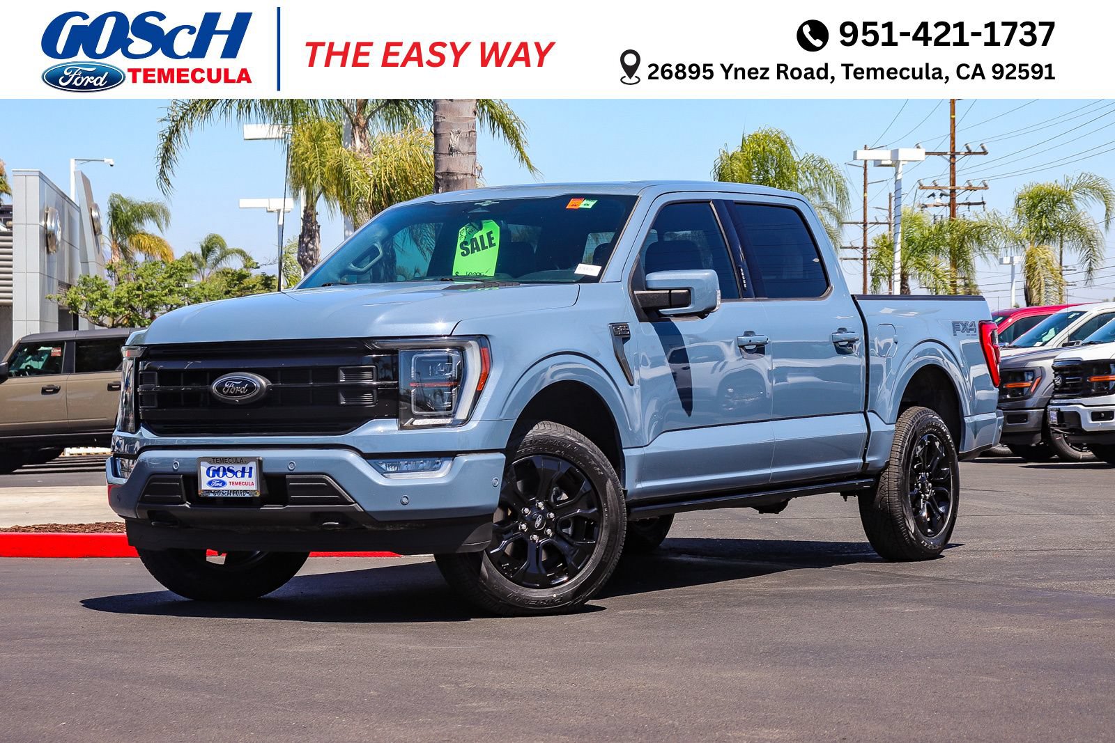 Certified 2023 Ford F150 Platinum w/ Equipment Group 701A High