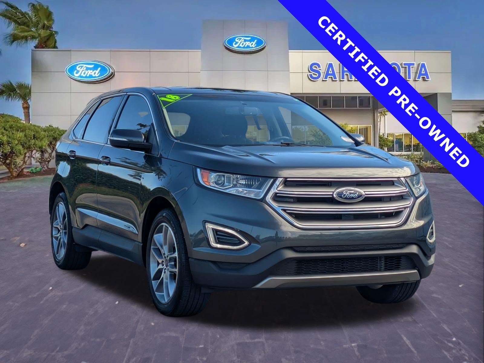 Certified 2018 Ford Edge Titanium w/ Equipment Group 301A