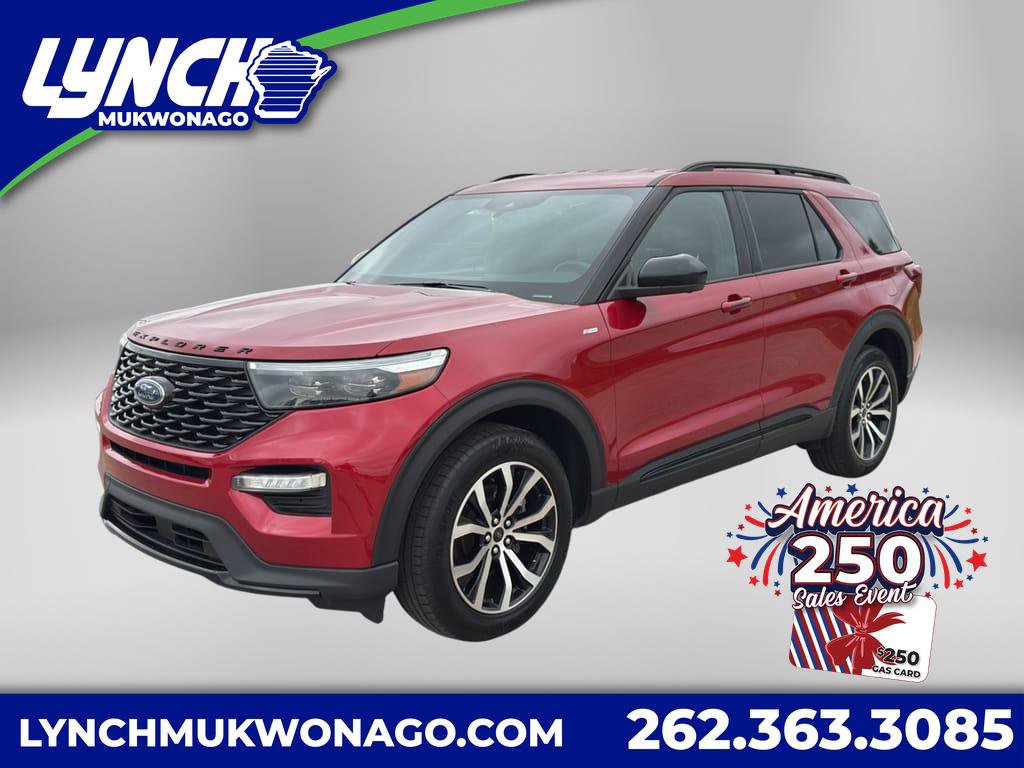 Certified 2023 Ford Explorer ST-Line w/ Class IV Trailer Tow Package AWD/4WD image 1