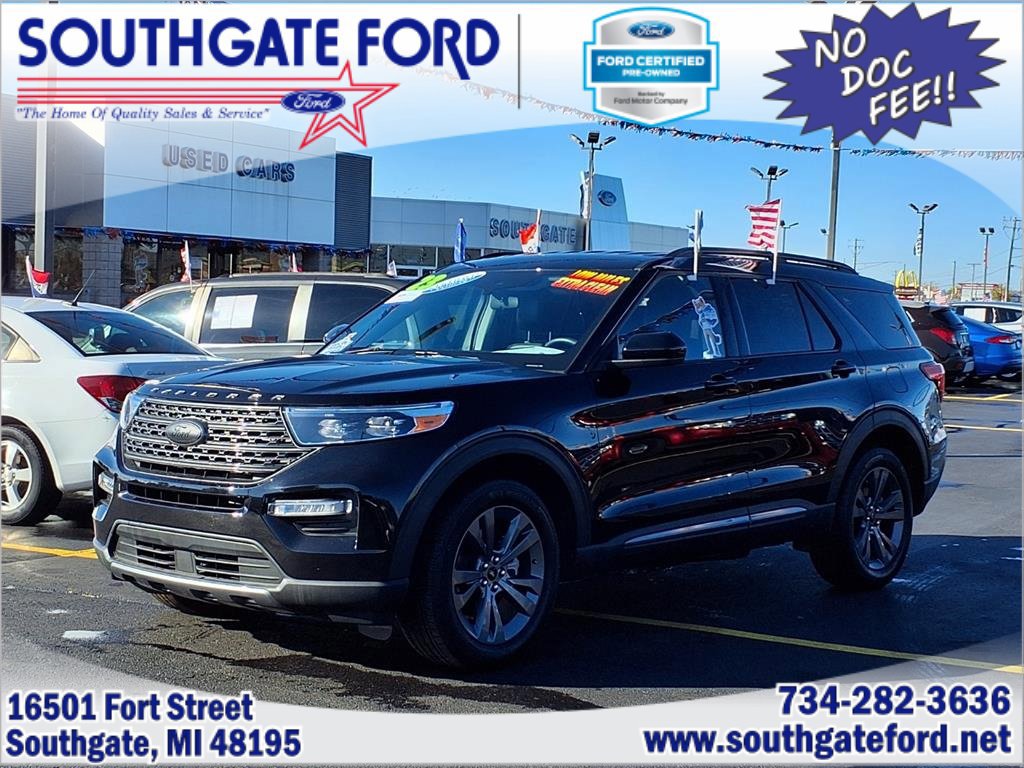 Certified 2023 Ford Explorer XLT w/ Equipment Group 202A