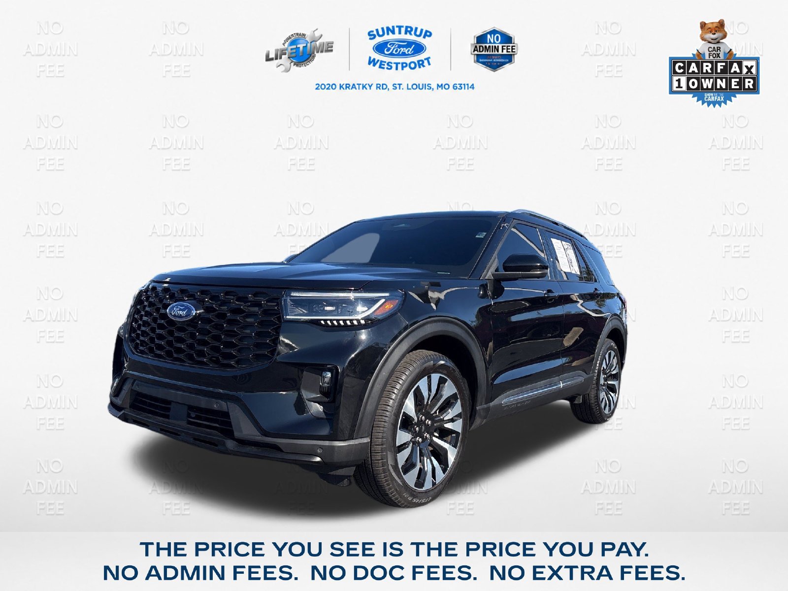 Certified 2026 Ford Explorer Platinum w/ LUX Leather Package