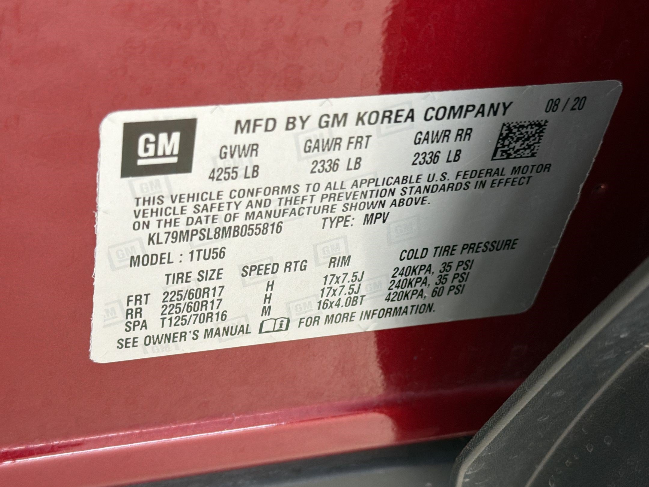 Used 2021 Chevrolet TrailBlazer LT w/ Sun and Liftgate Package FWD image 24
