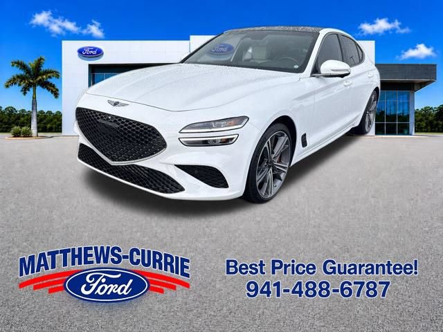 Used 2025 Genesis G70 3.3T Advanced w/ Sport Prestige Package RWD image 4