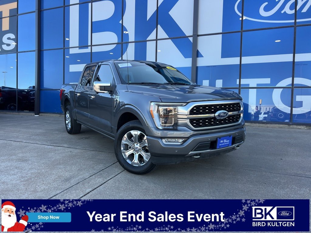 Certified 2021 Ford F150 Platinum w/ Equipment Group 701A High image 1