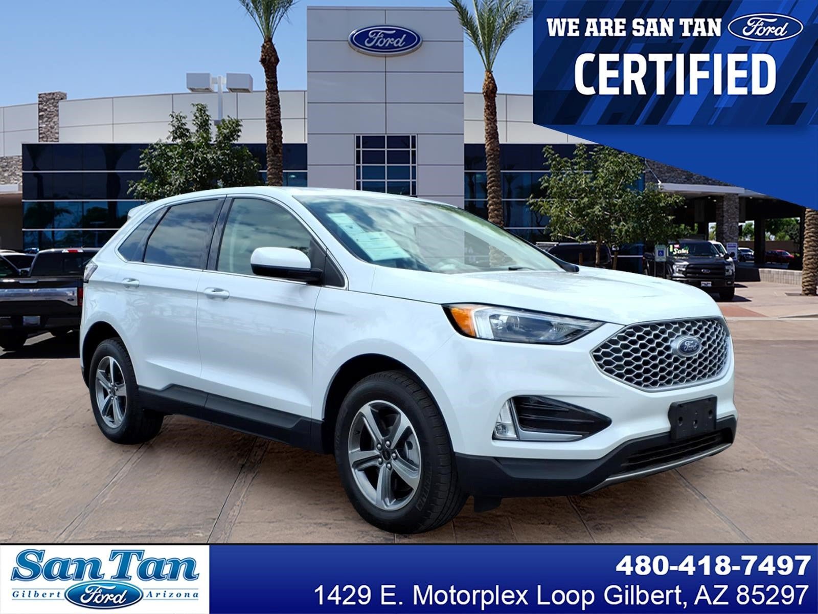 Certified 2023 Ford Edge SEL w/ Convenience Package AWD/4WD image 1