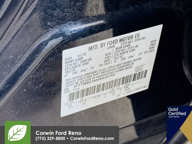 Certified 2022 Ford Maverick Lariat w/ Lariat Luxury Package FWD image 35
