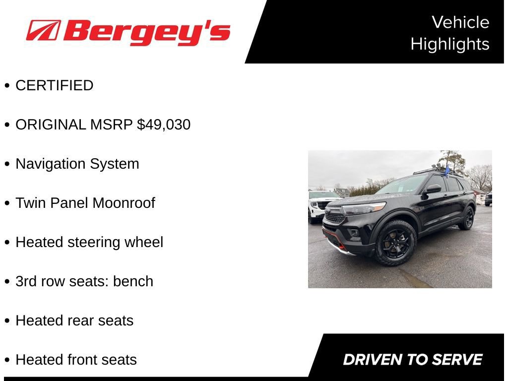 Certified 2021 Ford Explorer Timberline image 8