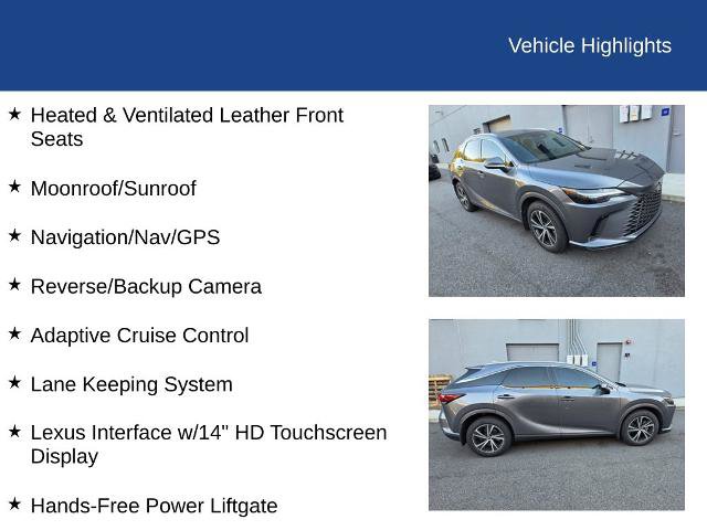 Used 2023 Lexus RX 350 Premium Plus w/ Accessory Package AWD/4WD image 16
