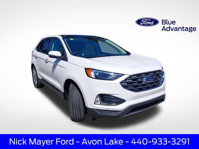 Certified 2023 Ford Edge Titanium w/ Class II Trailer Tow Package