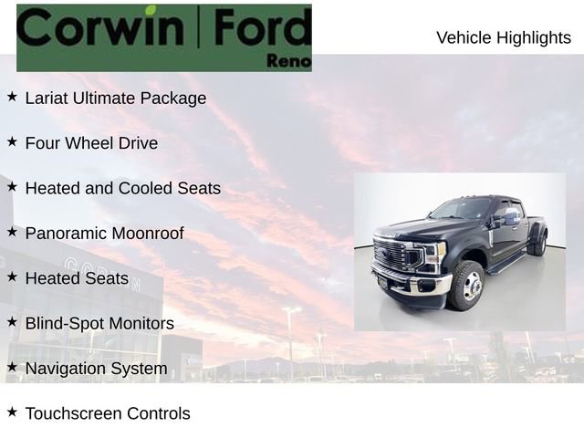 Certified 2021 Ford F350 Lariat w/ Lariat Ultimate Package AWD/4WD image 6