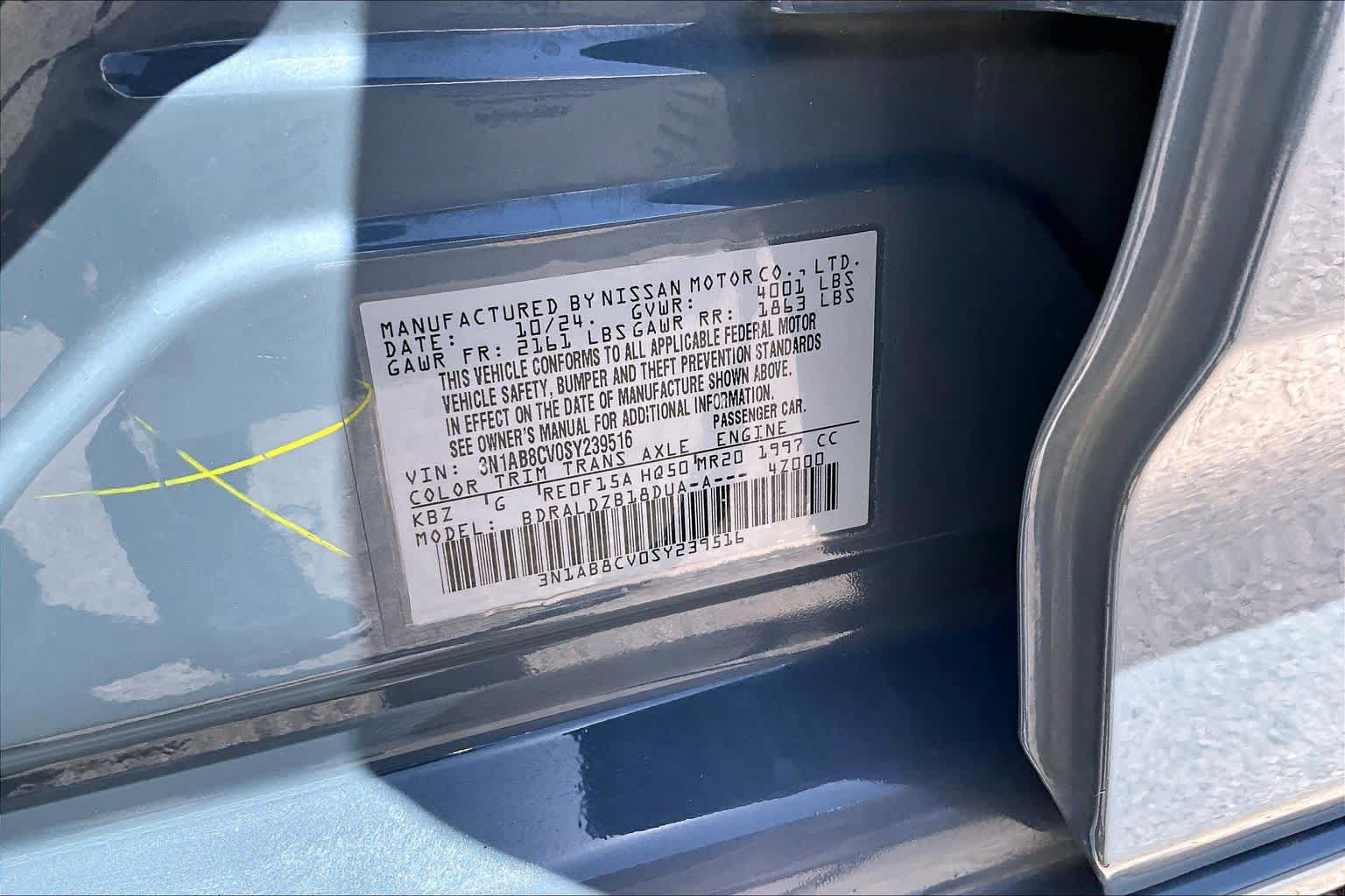 Used 2025 Nissan Sentra SV FWD image 34