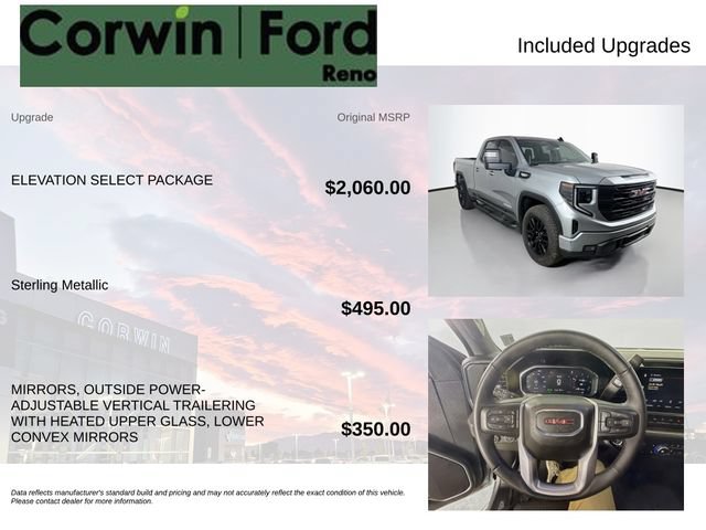 Used 2026 GMC Sierra 1500 Elevation w/ Elevation Select Package AWD/4WD image 3