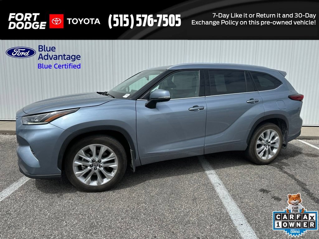 Used 2022 Toyota Highlander Limited AWD/4WD video 1