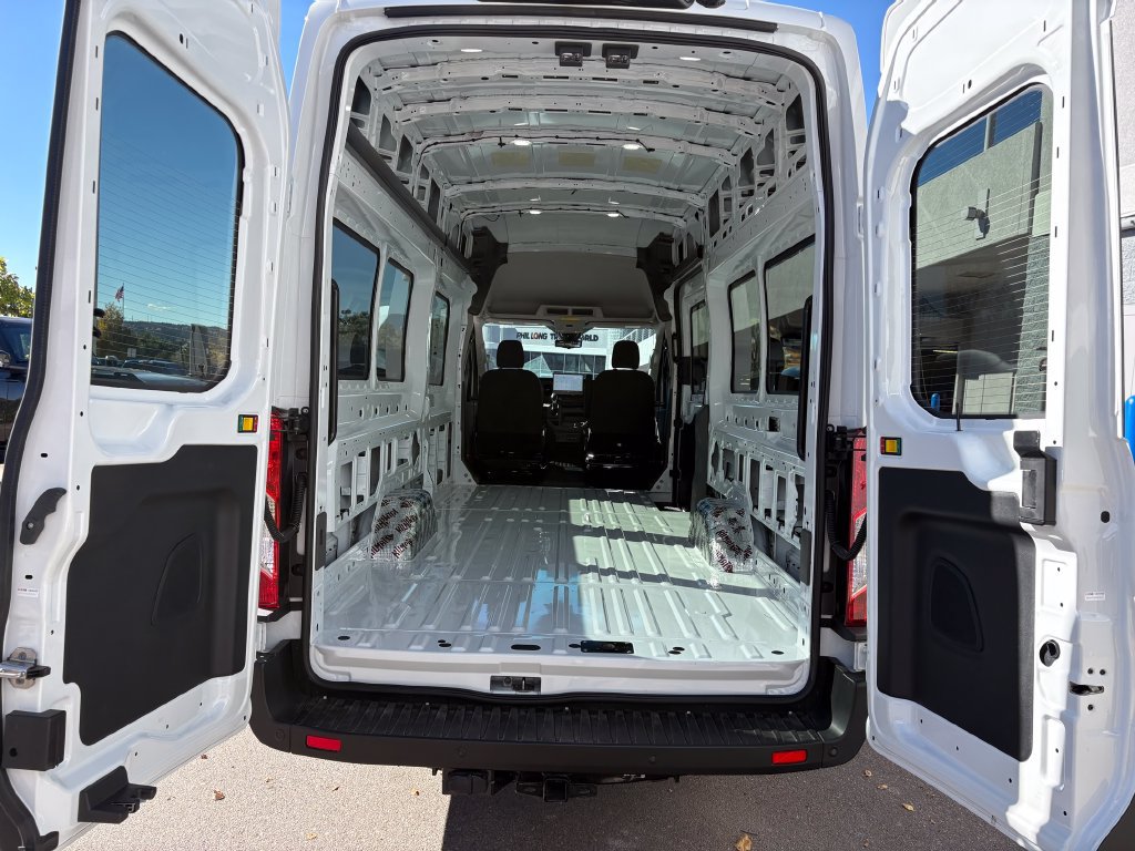 Certified 2025 Ford Transit 350 148 High Roof Extended AWD w/ Upfitter Package image 27