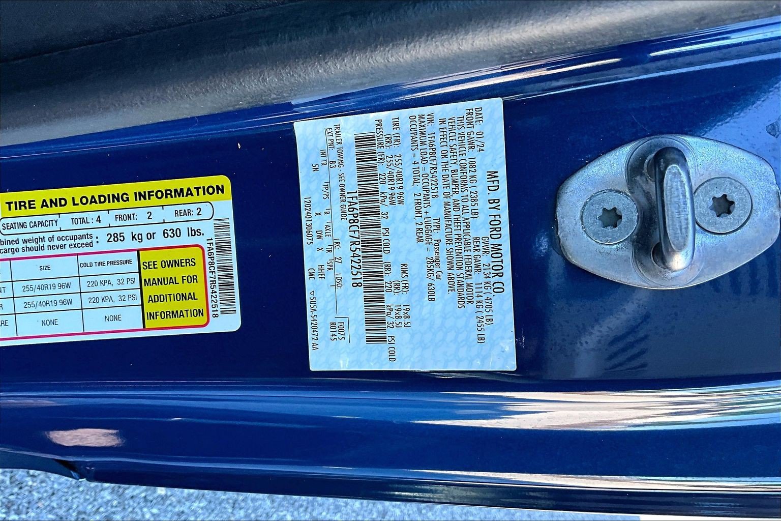 Certified 2024 Ford Mustang GT Premium RWD image 19