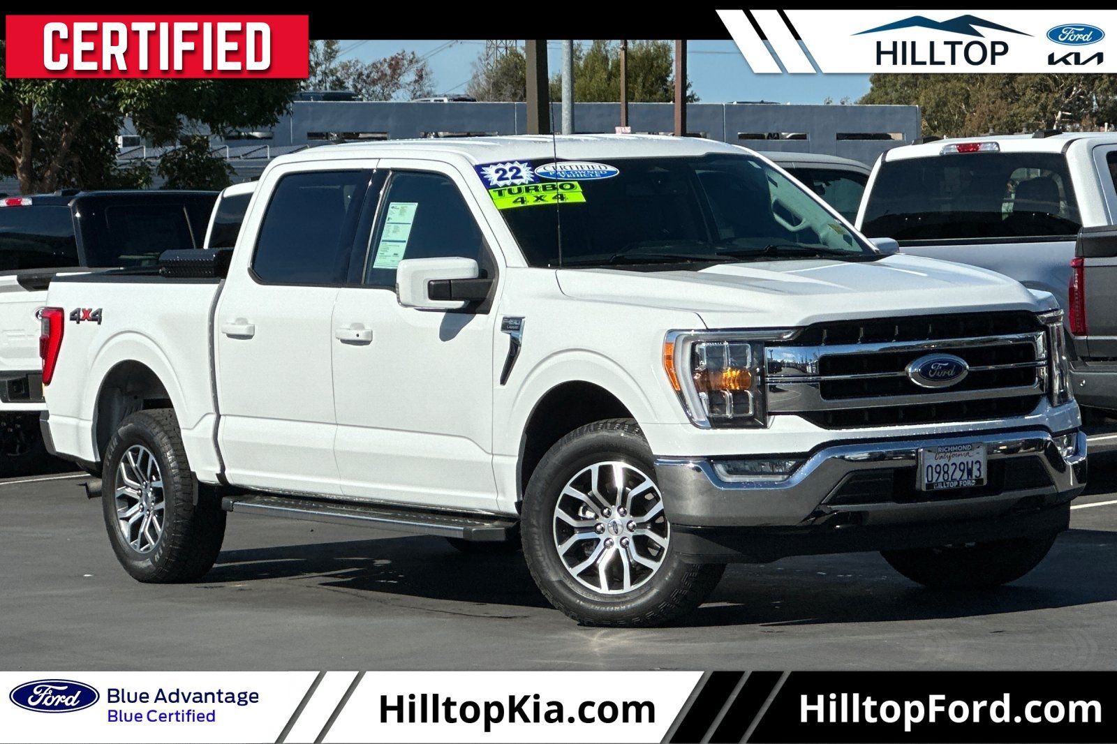 Certified 2022 Ford F150 Lariat w/ Equipment Group 501A Mid
