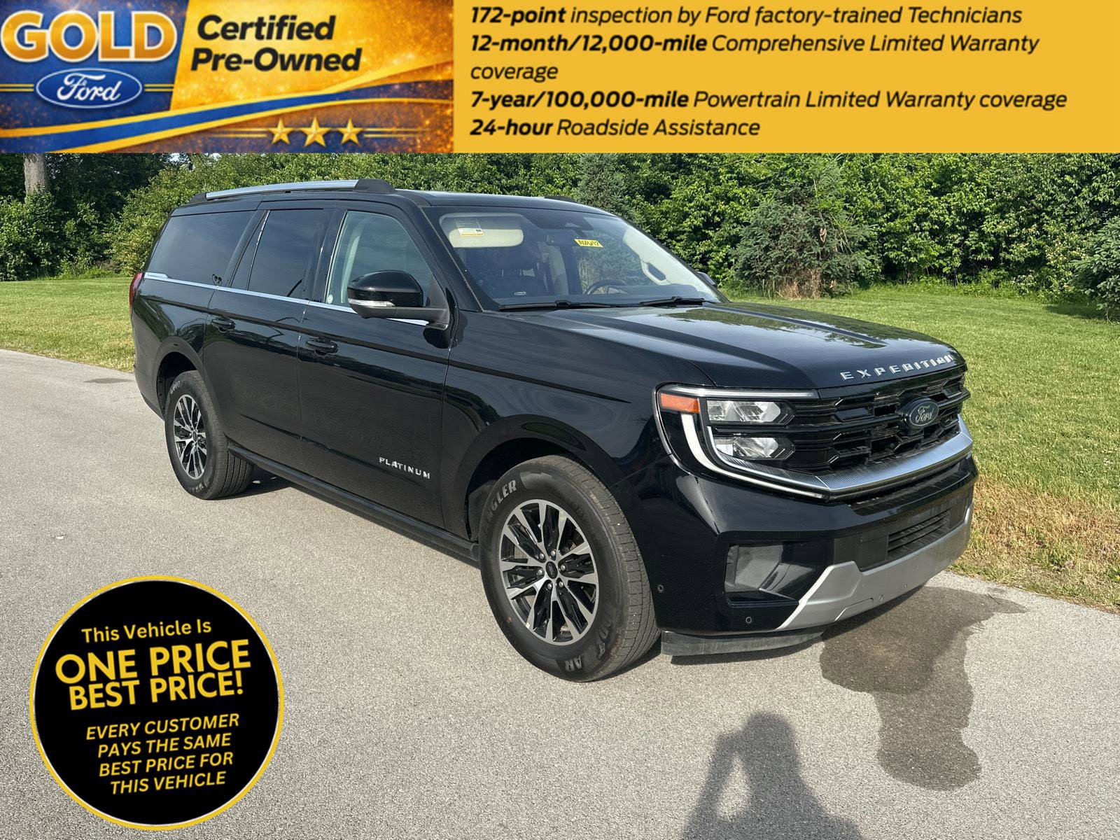 Certified 2025 Ford Expedition Max Platinum