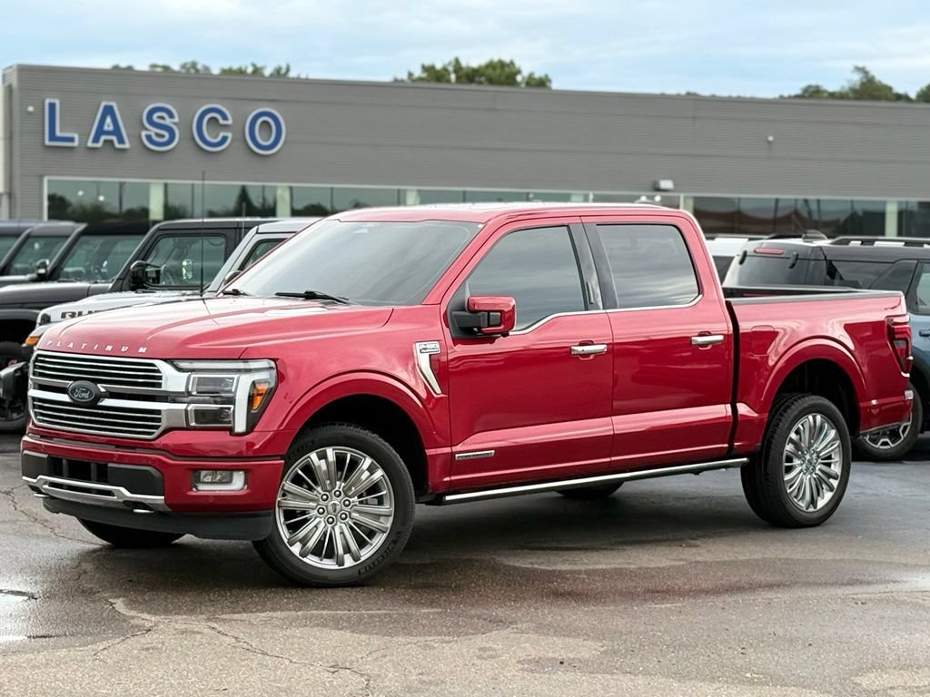 Certified 2024 Ford F150 Platinum w/ Equipment Group 703A Plus AWD/4WD 360° Tour