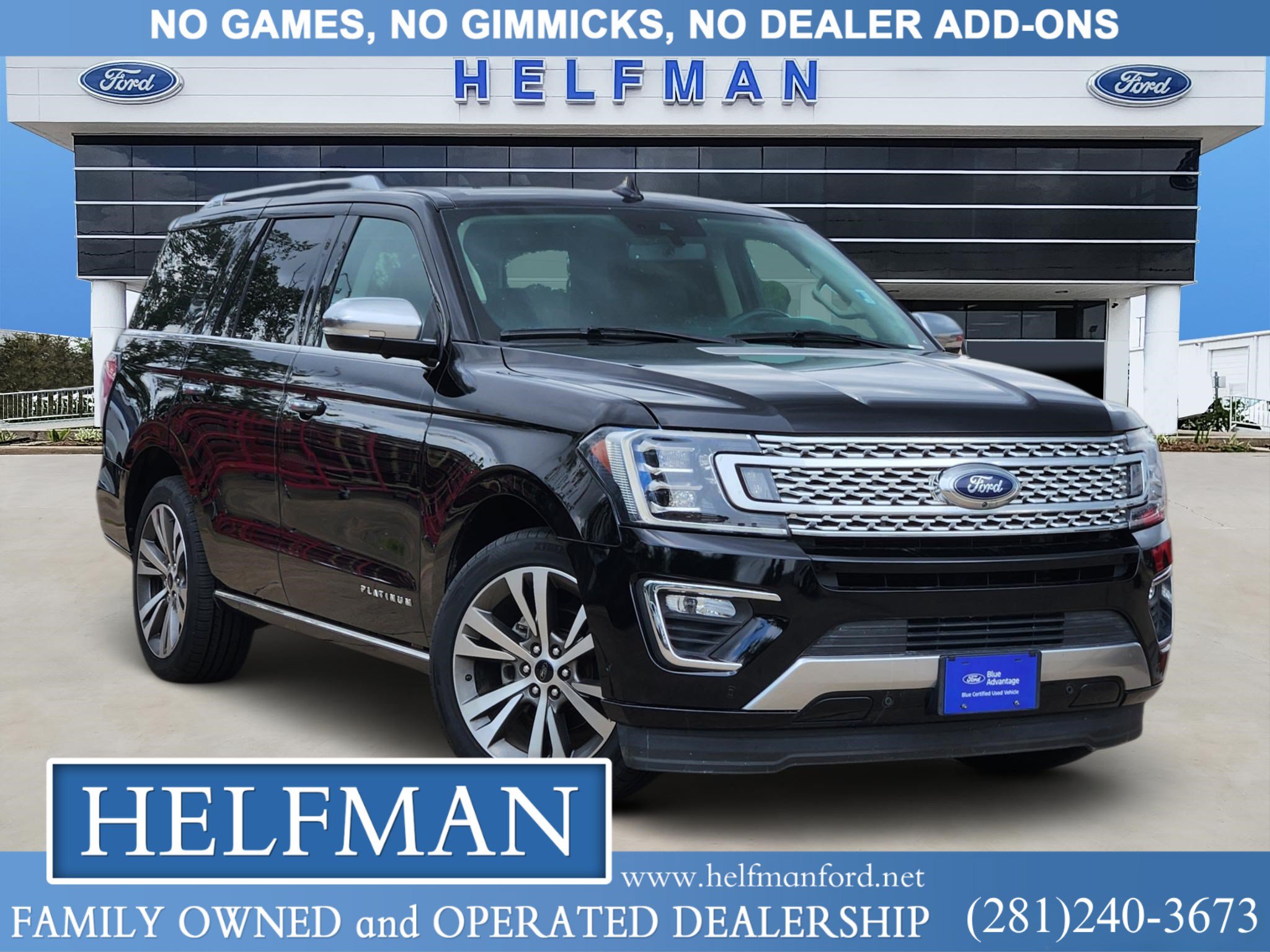 Certified 2020 Ford Expedition Platinum RWD image 1