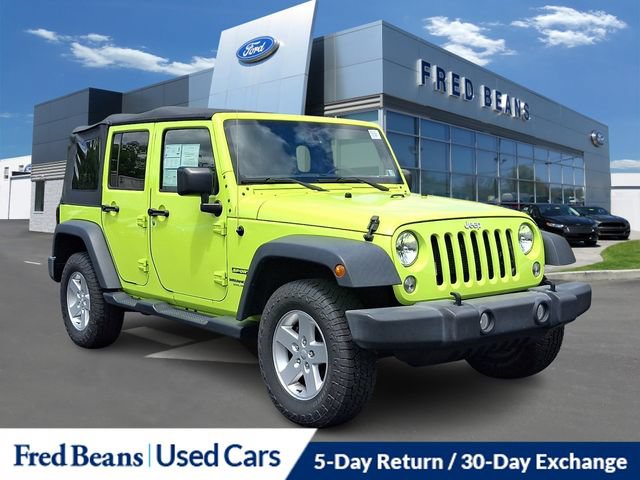 Used 2017 Jeep Wrangler Unlimited Sport w/ Quick Order Package 24S AWD/4WD image 1