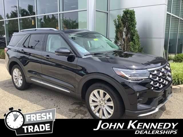 Certified 2025 Ford Explorer Platinum w/ LUX Leather Package