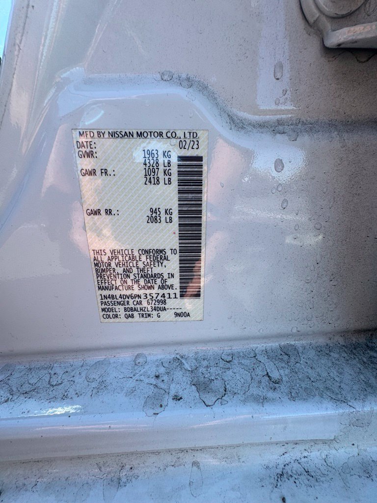 Used 2023 Nissan Altima 2.5 SV FWD image 30