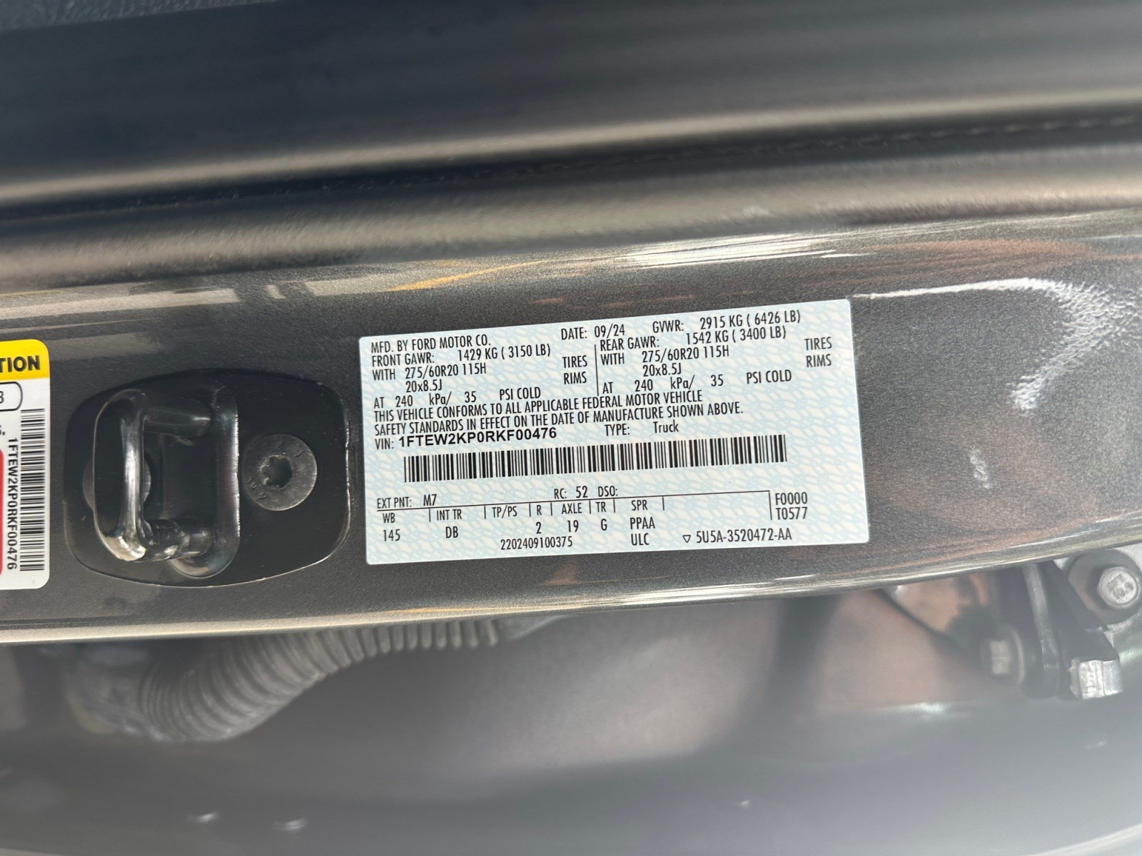 Certified 2024 Ford F150 STX RWD image 25