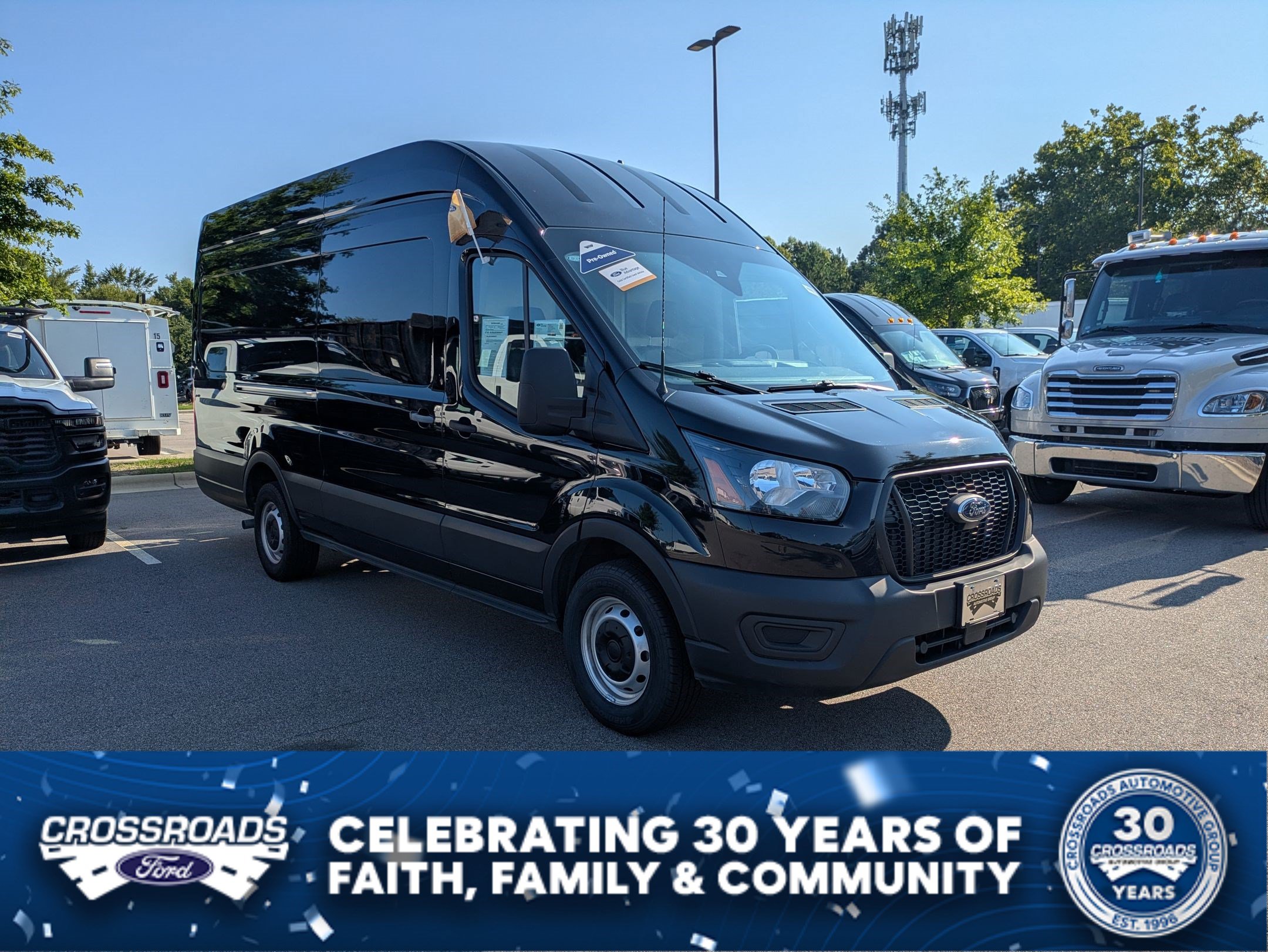 Certified 2023 Ford Transit 250 148 High Roof Extended w/ Load Area Protection Package RWD image 1
