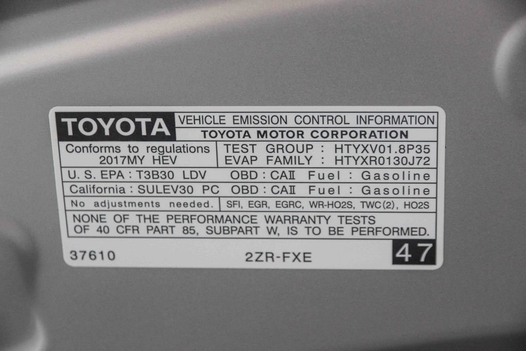 Used 2017 Toyota Prius Prime Premium w/ Carpet Mat Package FWD image 28