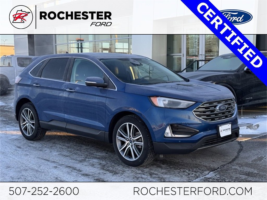 Certified 2022 Ford Edge Titanium w/ Class II Trailer Tow Package image 5
