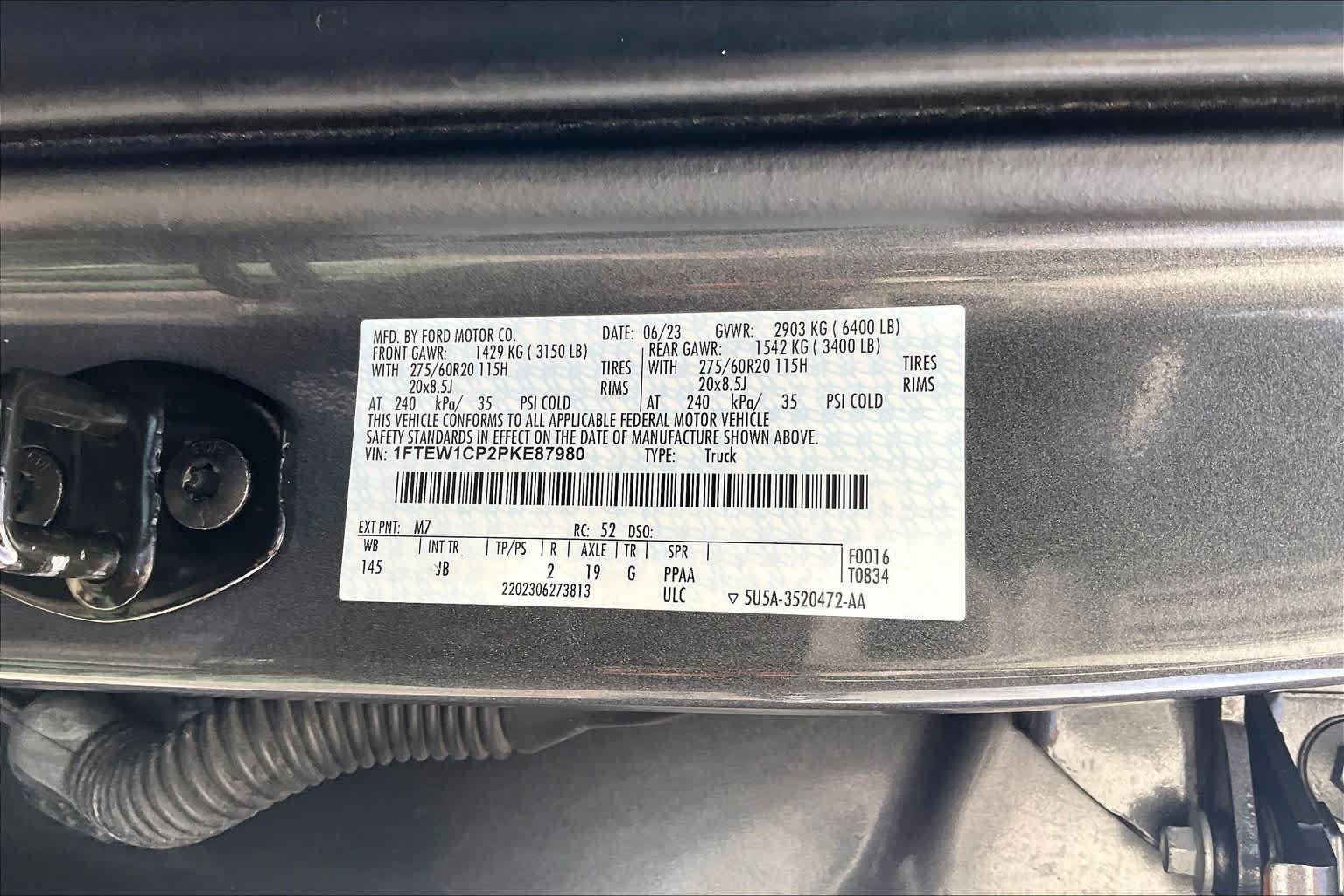 Certified 2023 Ford F150 XL w/ STX Appearance Package RWD image 32
