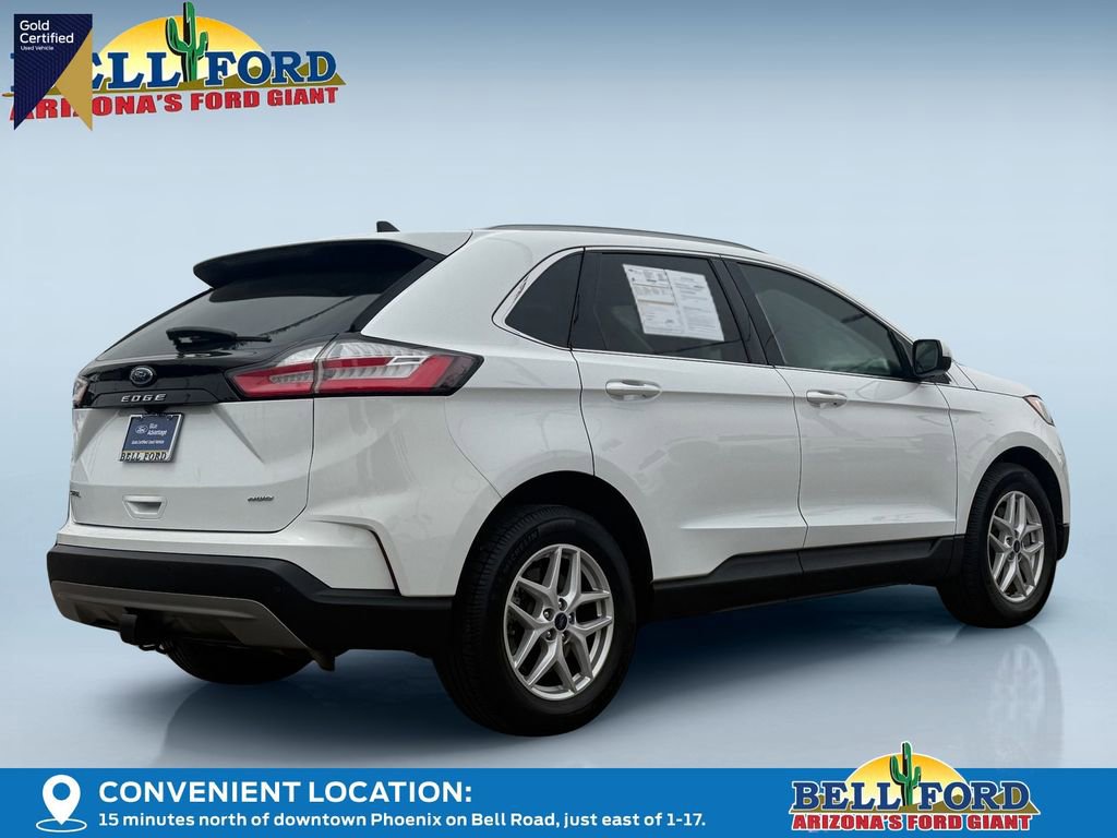 Certified 2022 Ford Edge SEL w/ Convenience Package AWD/4WD image 3
