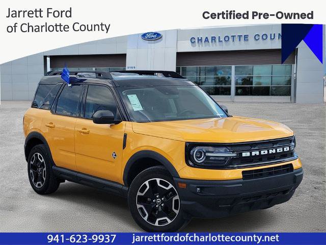 Certified 2022 Ford Bronco Sport Outer Banks w/ Tech Package AWD/4WD 360° Tour