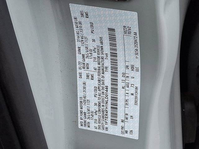 Certified 2022 Ford Ranger XLT w/ Equipment Group 301A Mid image 28