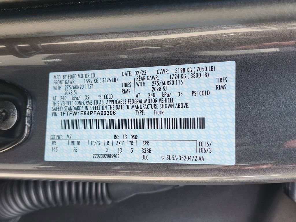 Certified 2023 Ford F150 XLT w/ Equipment Group 302A High AWD/4WD image 33