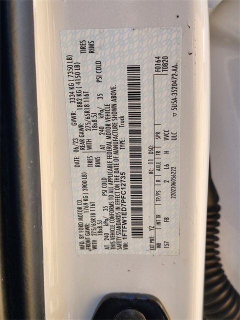 Certified 2023 Ford F150 XLT w/ Equipment Group 302A High image 32