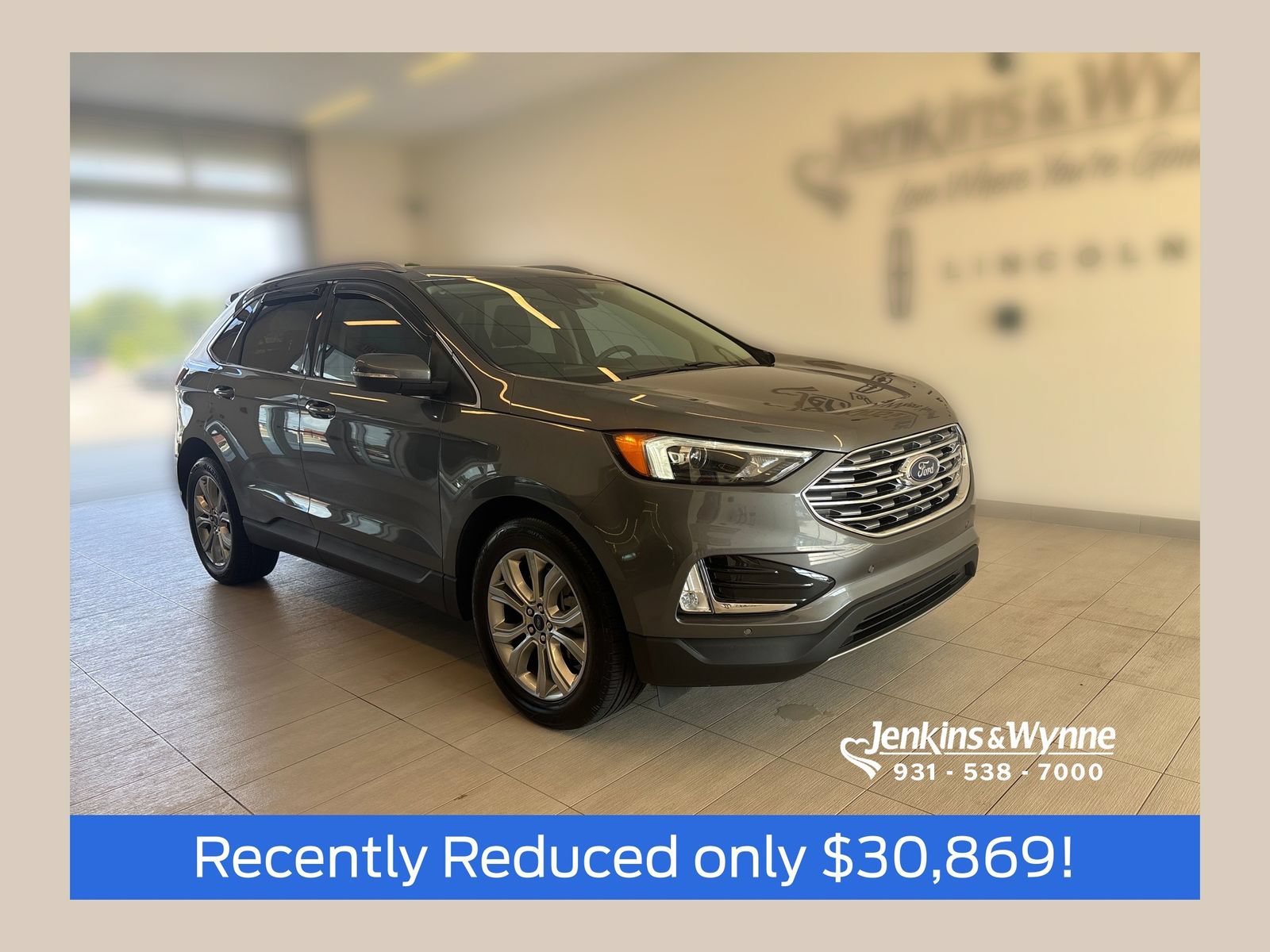 Certified 2022 Ford Edge Titanium