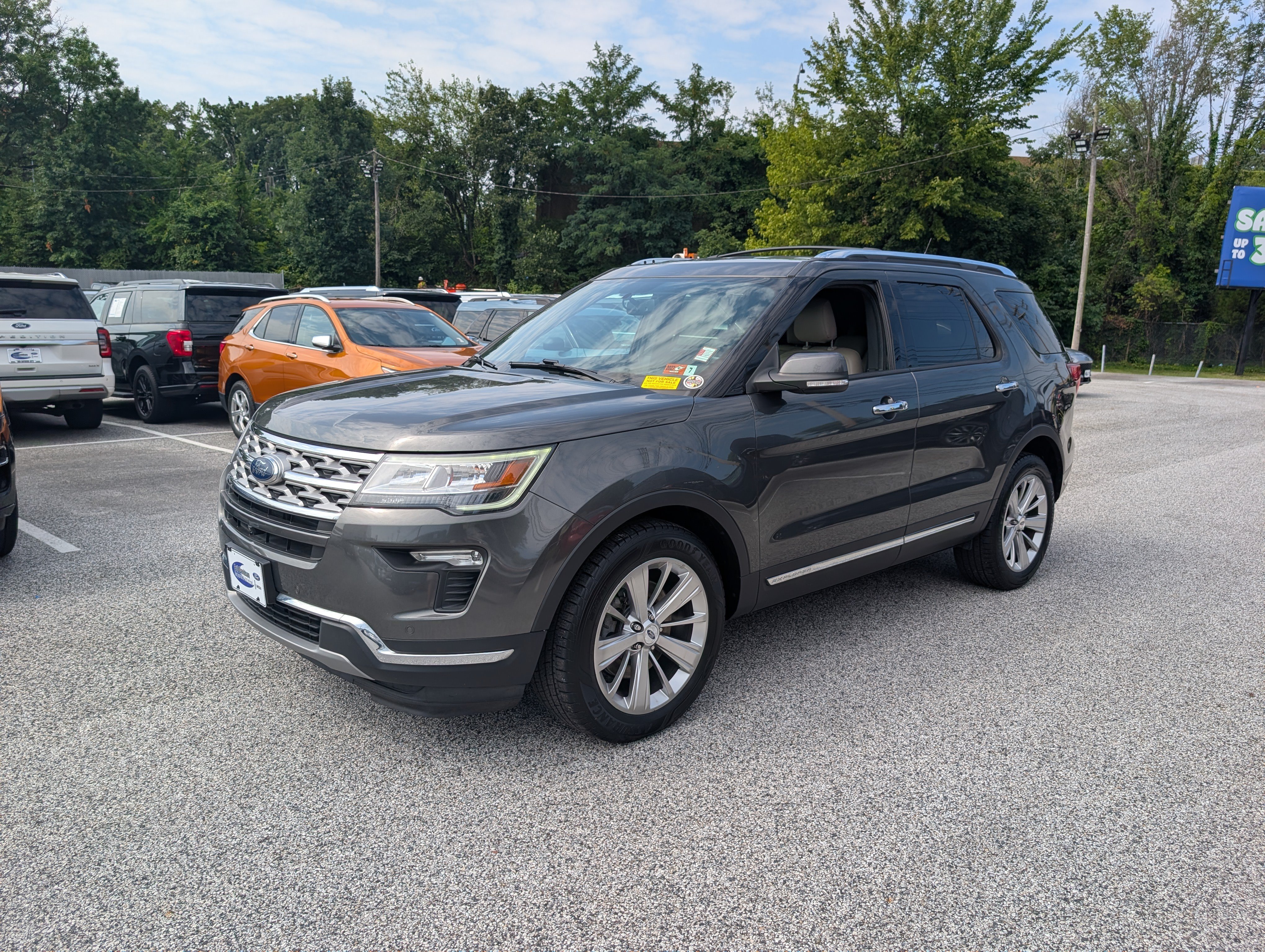 Certified 2019 Ford Explorer Limited w/ Class III Trailer Tow Package AWD/4WD image 2